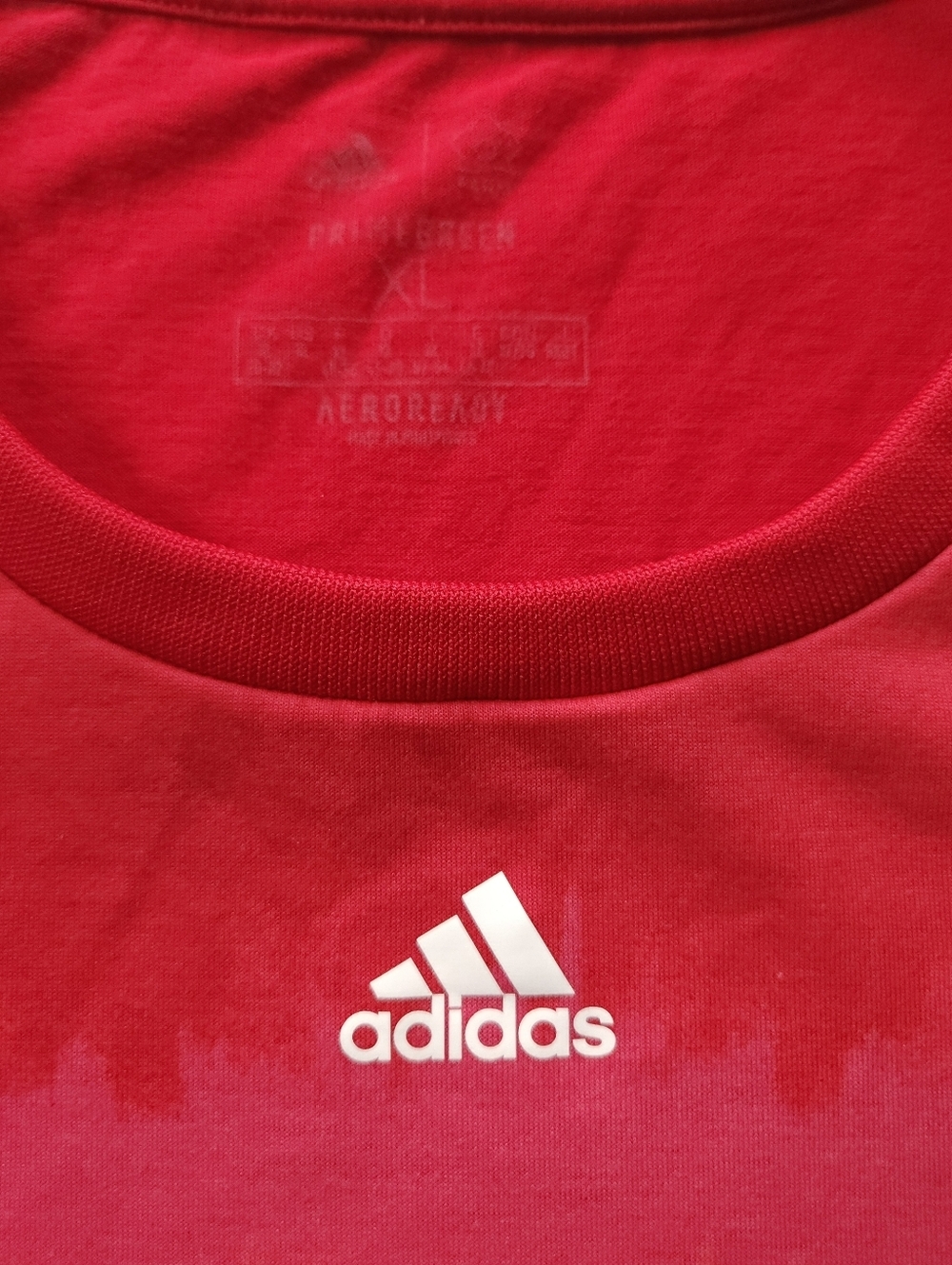 Adidas X Farm Rio Tie Dye Crewneck Cropped Workout Tank top Size XL - Picture 6 of 7